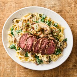 Carrabba's Italian Grill - Filet & Shrimp Pasta Toscana