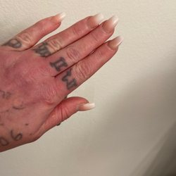 Fancy Nails - The index finger was the repair and it matches perfectly.