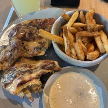 Nando's Peri-Peri - 2 1/4 Breasts + Peri Chips & Ranch - Desserts Near Me - Austin, Texas Nando's Peri-Peri - 2 1/4 Breasts + Peri Chips & Ranch - Desserts Near Me - Austin, Texas