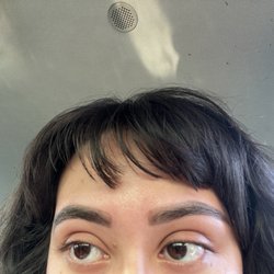 Eyebrows after the service