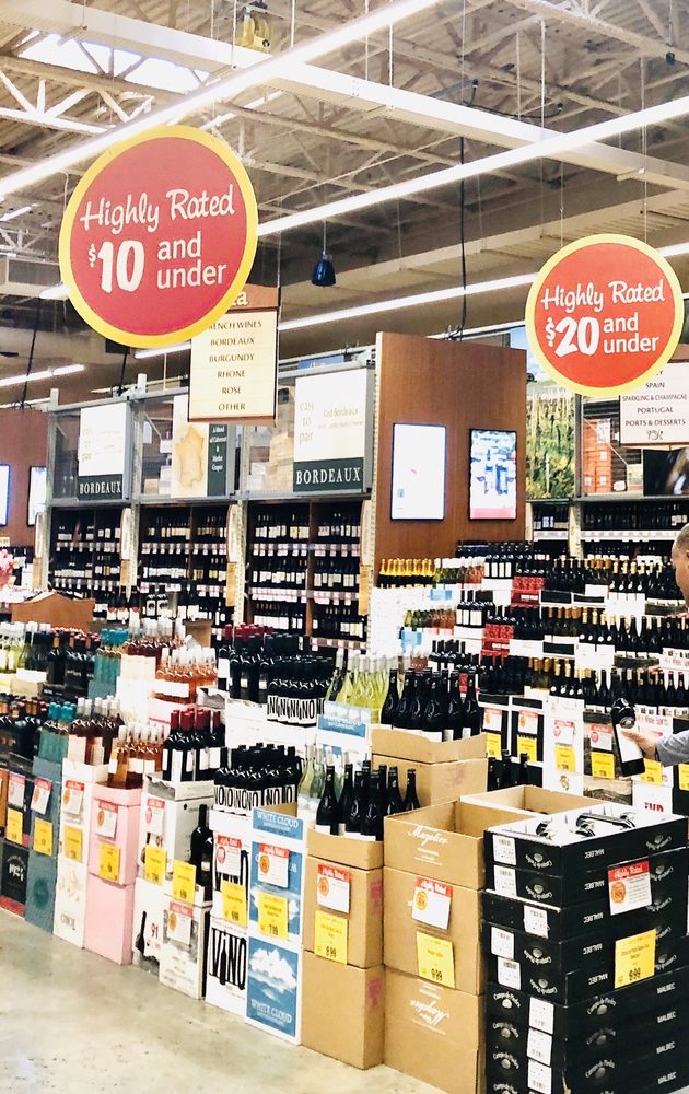 They have areas of 6, 10, and 20 wine selections! Yelp