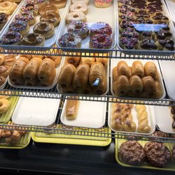 Bells Best Donuts - Selection of donuts and "pig in the blanket"...