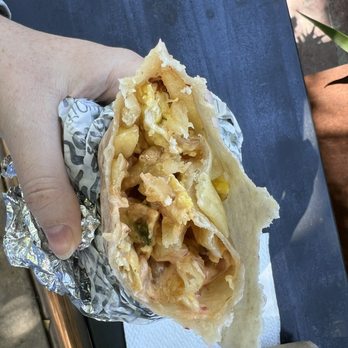 La Minerva - Breakfast burrito no beans - Food Trucks Near Me La Minerva - Breakfast burrito no beans - Food Trucks Near Me
