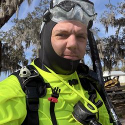 Letts Dive - Me after our first certification dive.