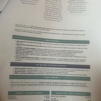 Lume Pest Control - Contract from Wes for spray foam. - Pest Control Near Me - West Palm Beach, Florida Lume Pest Control - Contract from Wes for spray foam. - Pest Control Near Me - West Palm Beach, Florida