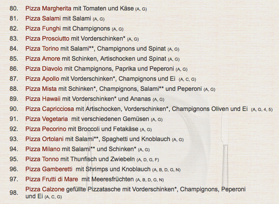 Menu photo 2 Rossini Basdorf, BB