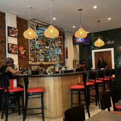 Bar area