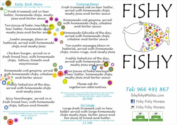 Menu photo 2 Fishy Fishy Moraira, A