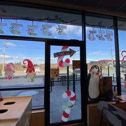 McDonald’s - Beautifully painted windows.