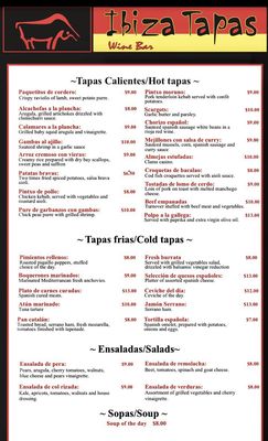 Menu photo 2 Ibiza Restaurant Hamden, CT Menu photo 2 Ibiza Restaurant Hamden, CT