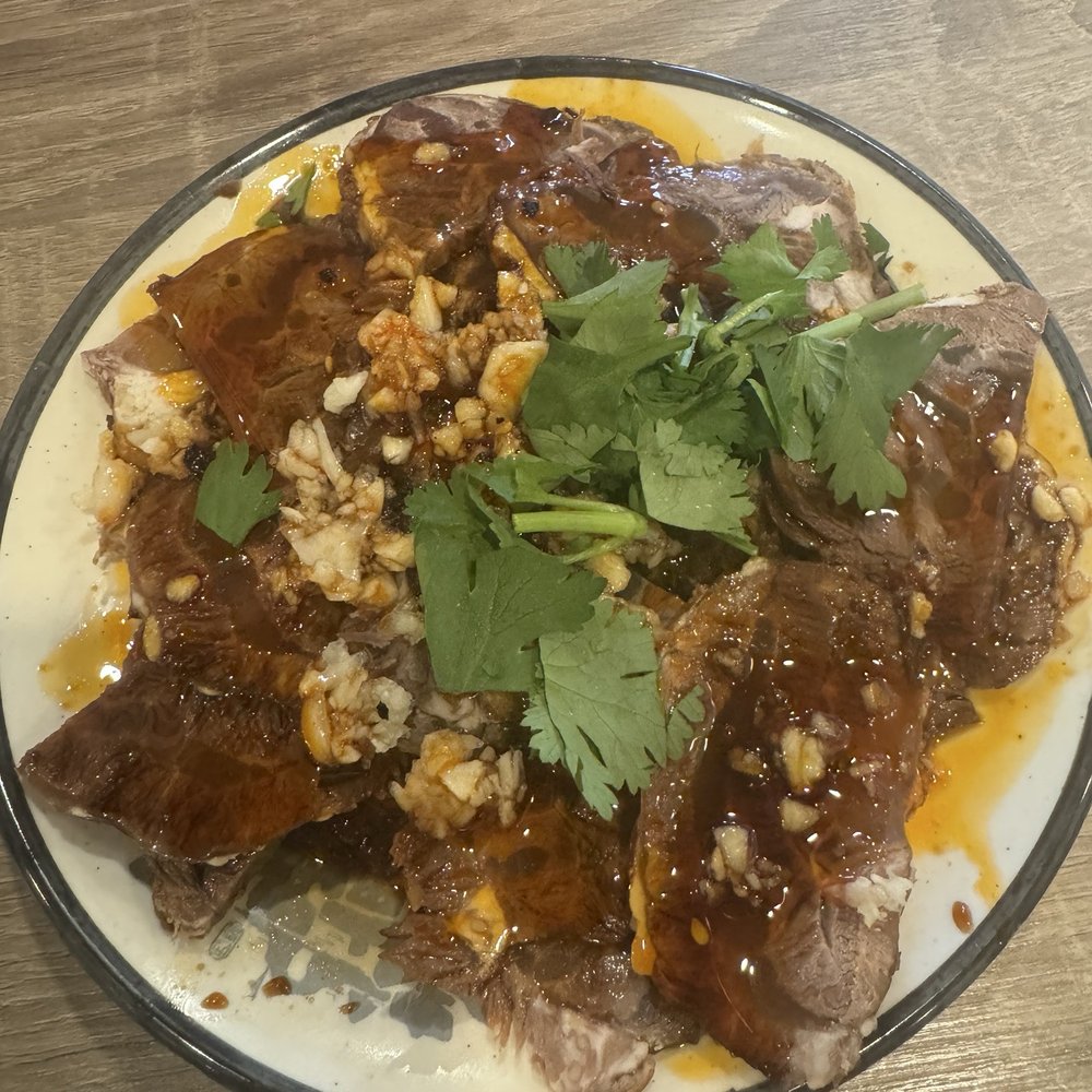 Xi Xia Chinese Cuisine - Sliced Beef Shank In Chili Sauce 五香牛腱 - Chinese Near Me - Columbus, Ohio Xi Xia Chinese Cuisine - Sliced Beef Shank In Chili Sauce 五香牛腱 - Chinese Near Me - Columbus, Ohio