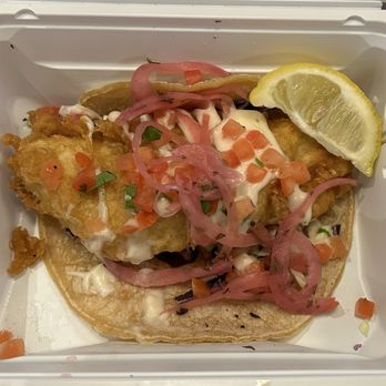 California Fish Grill - BATTERED ROCKFISH TACO $4.99 - Seafood Near Me - Rockville, Maryland California Fish Grill - BATTERED ROCKFISH TACO $4.99 - Seafood Near Me - Rockville, Maryland