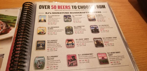 Menu photo 8 BJ's Restaurant & Brewhouse El Paso, TX Menu photo 8 BJ's Restaurant & Brewhouse El Paso, TX