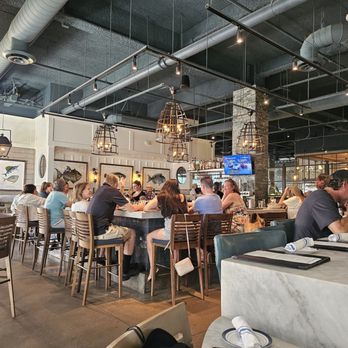 Lure Fish House - View from the oyster bar. - Seafood Near Me - Ventura, California Lure Fish House - View from the oyster bar. - Seafood Near Me - Ventura, California