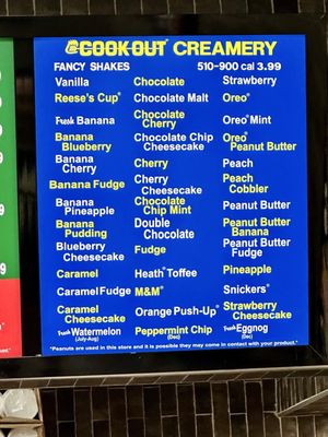 Menu photo 2 Cook Out Raleigh, NC Menu photo 2 Cook Out Raleigh, NC