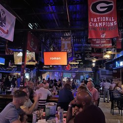 Guston's Grille - There is a party vibe during Friday karaoke. I was an accidental spectator, but I'll be back. Everyone was having a great time.