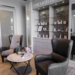 The Lash Lounge - Relax and enjoy a beverage while your stylists comes to greet you