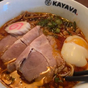 KAYAVA. - Spicy Pork Shoyu Ramen - Ramen Near Me - Seattle, Washington