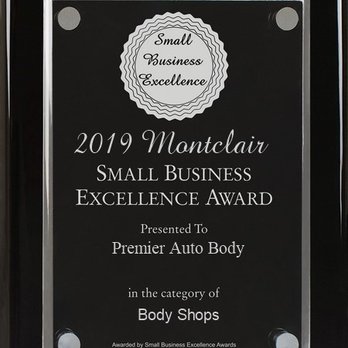 Premier Auto Body - 2019 SMALL BUSINESS EXCELLENCE AWARD TO PREMIER AUTO BODY - Body Shops Near Me - Montclair, California Premier Auto Body - 2019 SMALL BUSINESS EXCELLENCE AWARD TO PREMIER AUTO BODY - Body Shops Near Me - Montclair, California
