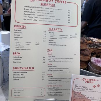 Homeboy Coffee - Menu - Coffee & Tea Near Me - Artesia, California Homeboy Coffee - Menu - Coffee & Tea Near Me - Artesia, California