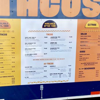 De Nada Tacos - Menu - Tacos Near Me - Austin, Texas De Nada Tacos - Menu - Tacos Near Me - Austin, Texas