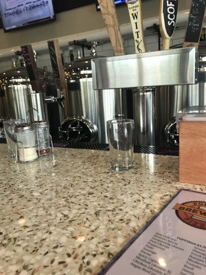 Porter Brewery Pizza by null