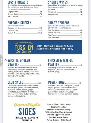 Menu photo 1 Chick N Max Wichita, KS