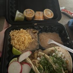 La Malquerida - Taco plate