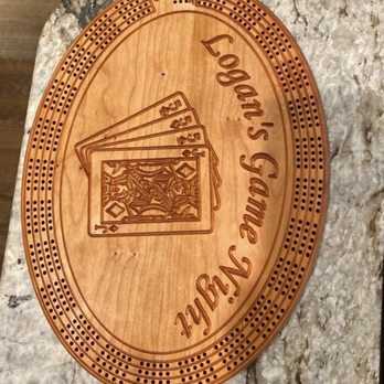 Shur-Way Building Centers - Custom cherry cribbage board - Building Supplies Near Me - Vancouver, Washington Shur-Way Building Centers - Custom cherry cribbage board - Building Supplies Near Me - Vancouver, Washington