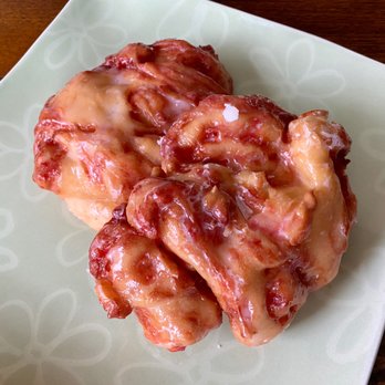Donut Nook - Pair of Cherry Fritters from Donut Nook - Donuts Near Me - Vancouver, Washington