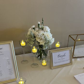 Floral Lady Design Studio - Beautiful and simple rose, carnation, hydrangea and queen Ana's lace arrangement. - Florists Near Me - Las Vegas, Nevada