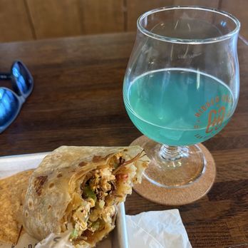 Hidden Craft - Cider and Machaca burrito - New American Near Me - San Diego, California Hidden Craft - Cider and Machaca burrito - New American Near Me - San Diego, California