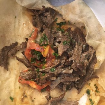Jerusalem Grill - Beef Shawarma Sandwich - Mediterranean Near Me - Chicago, Illinois Jerusalem Grill - Beef Shawarma Sandwich - Mediterranean Near Me - Chicago, Illinois