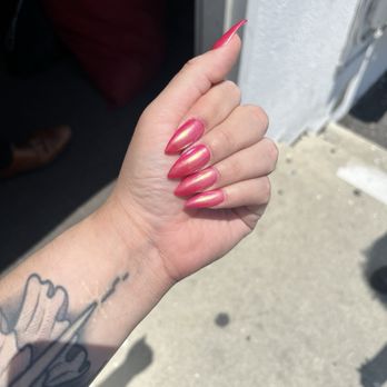 LB Nails & Spa - Chrome nails for the winnnn - Nail Salons Near Me - Long Beach, California LB Nails & Spa - Chrome nails for the winnnn - Nail Salons Near Me - Long Beach, California