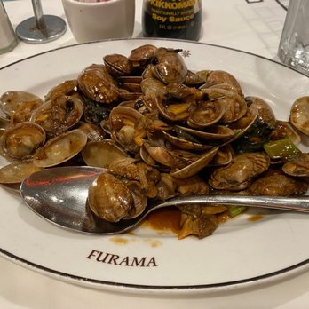 Furama Restaurant - Baby clams in black bean sauce - Dim Sum Near Me - Chicago, Illinois Furama Restaurant - Baby clams in black bean sauce - Dim Sum Near Me - Chicago, Illinois