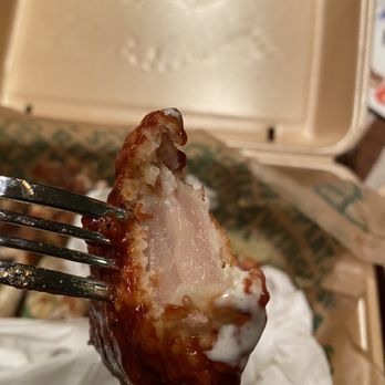 Wingstop - Raw undercooked chicken wing - Chicken Wings Near Me - Auburn, California