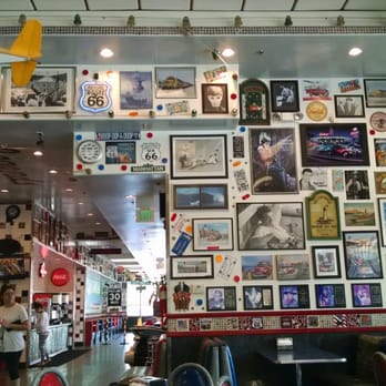 Legends Classic Diner - Some of the 60s vibe decor - American Near Me - Glendora, California