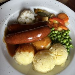 Peppers - Bangers and mash