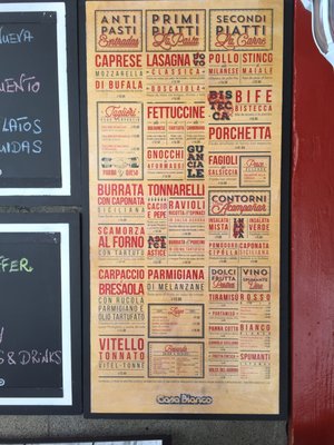 Menu photo 1 Casa Bianco Madrid, M