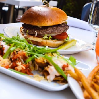 Sava's - Burger with guac and fries (I could skip the fries though) - Bars Near Me - Ann Arbor, Michigan Sava's - Burger with guac and fries (I could skip the fries though) - Bars Near Me - Ann Arbor, Michigan