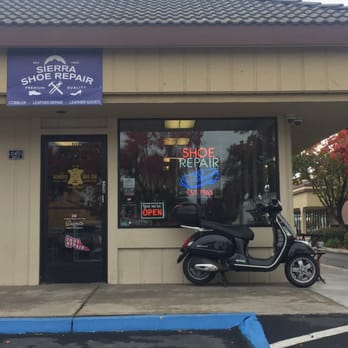 Georgio's - Outdoor signage for the new location. The Vespa is a nice hommage to European craftsmanship. - Leather Goods Near Me - Fresno, California Georgio's - Outdoor signage for the new location. The Vespa is a nice hommage to European craftsmanship. - Leather Goods Near Me - Fresno, California