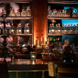 Copperpenny Distilling Co's intimate lounge centrepiece.