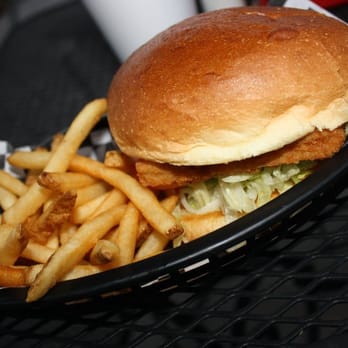 Slackers Burger Joint - Slacker's fish sandwich - Burgers Near Me - Torrey, Utah Slackers Burger Joint - Slacker's fish sandwich - Burgers Near Me - Torrey, Utah