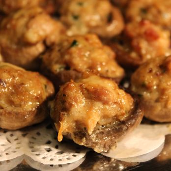 Culinary Artz Catering - Chorizo Stuffed Mushroom Caps with Manchego - Caterers Near Me - Fort Lauderdale, Florida Culinary Artz Catering - Chorizo Stuffed Mushroom Caps with Manchego - Caterers Near Me - Fort Lauderdale, Florida