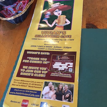 Vivian's Cafe - Breakfast & Brunch Near Me - Studio City, California