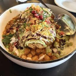 Rawa Batata Tikki Chat