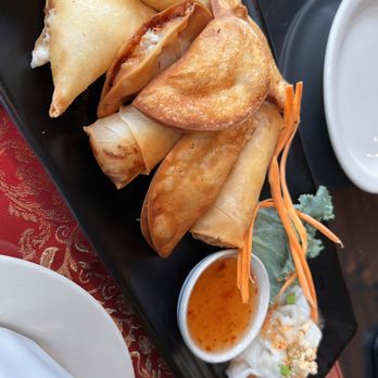 Dusit Thai Cuisine - Appetizer sampler - Thai Near Me - Newport, Vermont Dusit Thai Cuisine - Appetizer sampler - Thai Near Me - Newport, Vermont