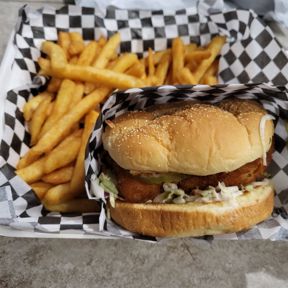 Fish Sandwich with Fries