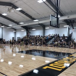 Pep Rally in the gym! Pep Rally in the gym!