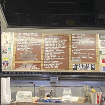 Lupe's Burritos - Menu - Food Stands Near Me - Los Angeles, California